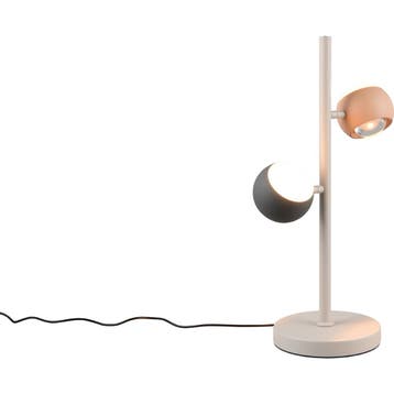 LED Tafellamp - Musterring Cannon - 2 Lichtpunten van 5 Watt, Ophalen of Verzenden, Nieuw, Metaal, Overige fittingen