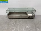 RVS Opzetvitrine Opzet koelvitrine saladière 5 x 1/4 GN 120, Ophalen of Verzenden, Gebruikt