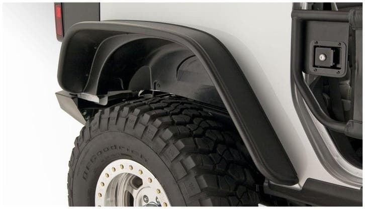 Bushwacker 07-18 Jeep Wrangler Flat Style Flares 2pc Fits, Computers en Software, Apple iPads, Ophalen of Verzenden