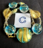 24 karaat - Geel goud, Murano - Halsketting