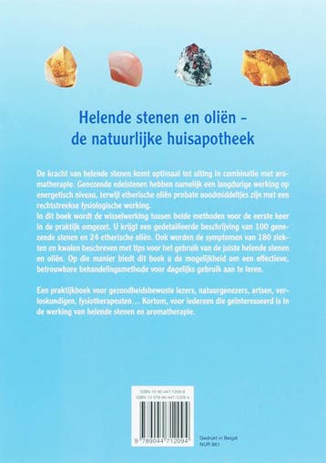 De genezende kracht van helende stenen en etherische oliën, Boeken, Verzenden, Zo goed als nieuw, W. Kuhnl