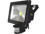 20W LED / PIR schijnwerper Koud Wit / 6500K, Ophalen of Verzenden, Nieuw