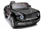 Kinderauto, BENTLEY MULSANNE, zwart FM, leder, Met Garantie!, Ophalen of Verzenden, Nieuw, Afstandsbediening