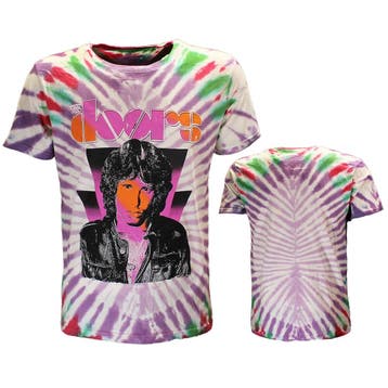 The Doors Jim Morrison Dip Dye T-Shirt, Verzenden, Nieuw
