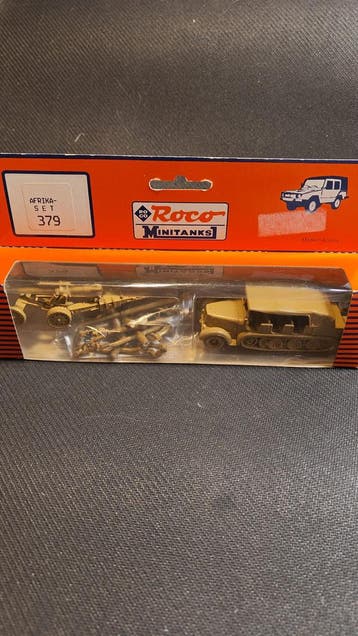 Roco minitanks 379 Afrika set, Overige merken, Gelijkstroom, Verzenden, Overige typen