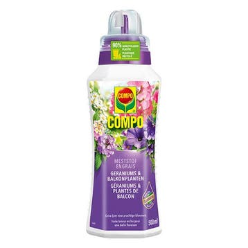 Bloeiende planten en geraniums voeding | Compo | 500 ml, Verzenden