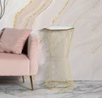 TELEFOONHOUDER LIJNEN 6 CM 40X35X80, Huis en Inrichting, Tafels | Sidetables, Ophalen of Verzenden, Nieuw