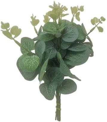 Eucalyptus Kunstbloem 21 cm 10 stuks, Huis en Inrichting, Woonaccessoires | Kunstplanten en Kunstbloemen, Ophalen of Verzenden