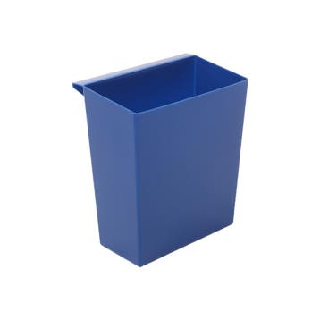 Inzetbakje voor vierkant tapse papierbak - blauw, Huis en Inrichting, Woonaccessoires | Prullenbakken, Verzenden, Nieuw