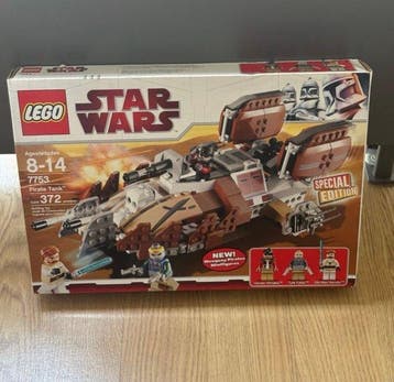 Lego Set - 7753 - Star Wars - Pirate Tank, Nieuw