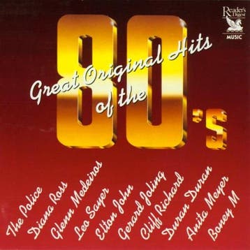 cd - Various - Great Original Hits Of The 80s, Verzenden, Zo goed als nieuw
