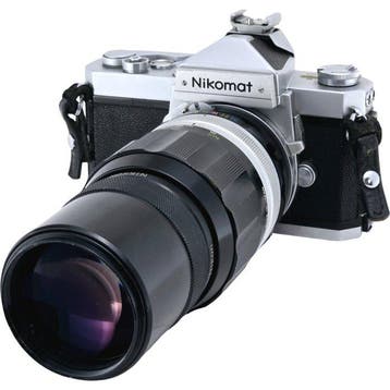 Nikon Nikomat FTN + Nikkor-Q.C Auto 4/200mm | Single lens, Nieuw