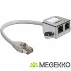 Delock 65177 RJ45-poortverdubbelaar 1 x RJ45-stekker naar 2, Verzenden, Nieuw