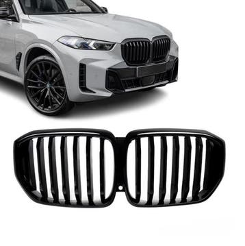 Grill voor BMW X5 G05 2023-2025 | glans zwart | enkelspijls