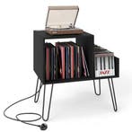 LIVSK Platenspelerstandaard met Oplaadstation - 2 Niveaus -, Verzenden, Nieuw