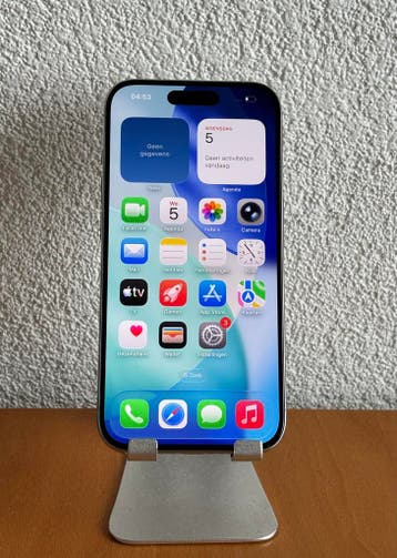 Apple iPhone 15 Pro Max 256GB Wit / Garantie / Nette staat, 256 GB, Wit, IPhone 15 Pro Max, Refurbished