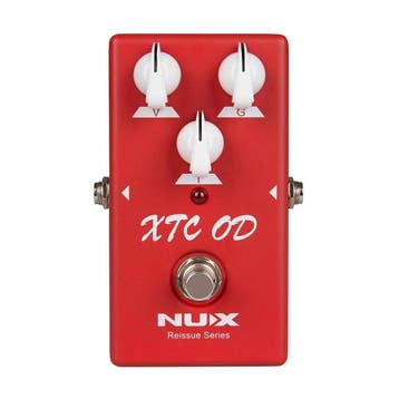 NUX XTC-10 analoge effect pedaal rood kanaal rijke overdrive, Ophalen of Verzenden, Nieuw
