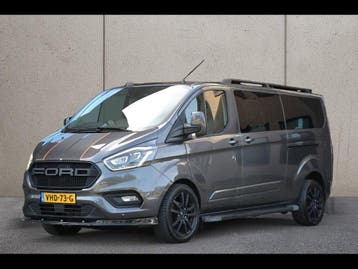 Ford Transit Custom 300 2.0 TDCI L2H1 Limited DC Automaat 17, Automaat, Gebruikt, Euro 6, Leder