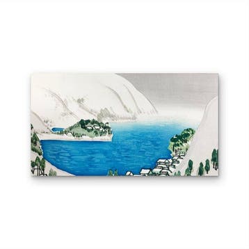 Lake Hakone () Landscape Woodblock Print - Imamura Shik