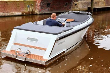 Reitdieper 600 Tender | Vaarklaar | Honda 50 pk | Compleet, Watersport en Boten, Nieuw, Polyester, Benzine, Buitenboordmotor