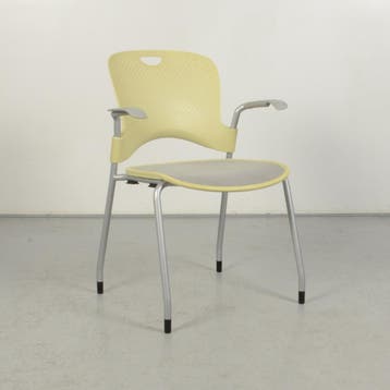 Vergaderstoel Herman Miller Caper - Groen - Stapelbaar, Ophalen of Verzenden, Nieuw
