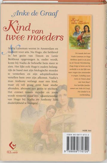 VCL-serie Kind van twee moeders / VCL-serie 9789059770720, Boeken, Verzenden, Gelezen, Anke De Graaf