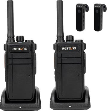Portofoon Set Horeca | Draadloze Headset | Laatste Stuk!, Telecommunicatie, Portofoons en Walkie-talkies, Minder dan 2 km, Ophalen of Verzenden