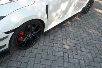 Zijskirts Diffusers Honda Civic X Type R (Racing), Ophalen of Verzenden, Nieuw