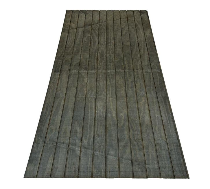 Channelply Rabat Plaat Grijs 2440x1220mm – Smalle Plank, Doe-het-zelf en Verbouw, Hout en Planken, Nieuw, Ophalen of Verzenden