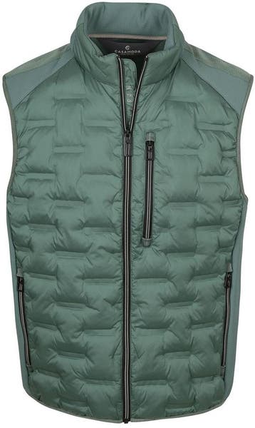 CASAMODA Bodywarmer Hybrid Puffer Olive maat 3XL Heren, CASAMODA, Verzenden, Nieuw, Overige maten