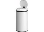 Automatische Prullenbak - Sensorprullenbak - 40 Liter - Wit, Verzenden, Nieuw