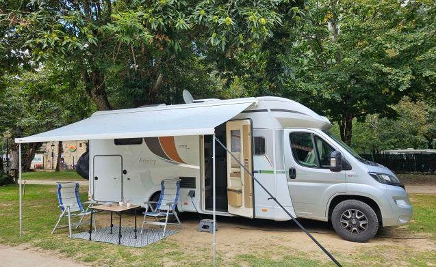 2 pers. Bürstner camper huren in Roosendaal? Vanaf € 113 p.d, Caravans en Kamperen, Verhuur