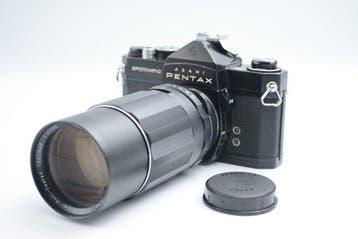 Pentax Spotmatic SP + Super-Multi-Coated Takumar 4/200mm, Nieuw