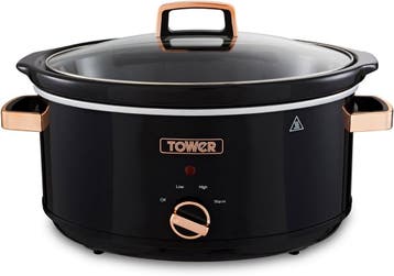 Tower Slowcooker XL | 6,5L | Laatste Stuk!, Ophalen of Verzenden, Vaatwasmachinebestendig, Zo goed als nieuw