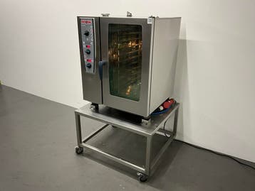 Mobiele combisteamer | Rational | 5 beschikbaar, Ophalen of Verzenden, Gebruikt, Ovens, Magnetrons en Steamers
