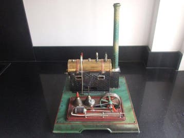 Stoommachine (4) - Marklin - Metaal - 1950-1960 - Märklin