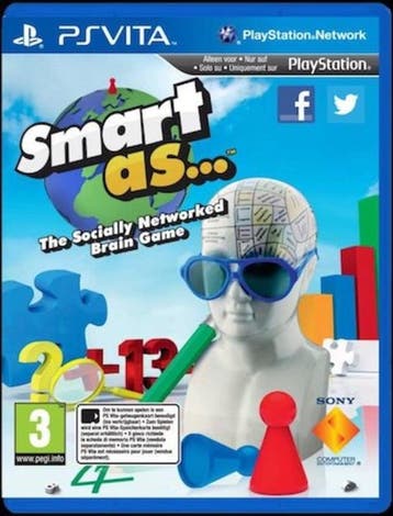 Smart As... (Losse Cartridge) (PS Vita Games), Ophalen of Verzenden, Zo goed als nieuw