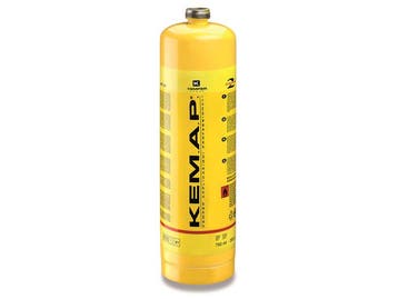 Mb Products Stalen fles met menggas kemap pro usa, Verzenden, Nieuw