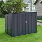 [en.casa] Containerombouw Grebin donkergrijs 112-131x173x101, Verzenden, Nieuw