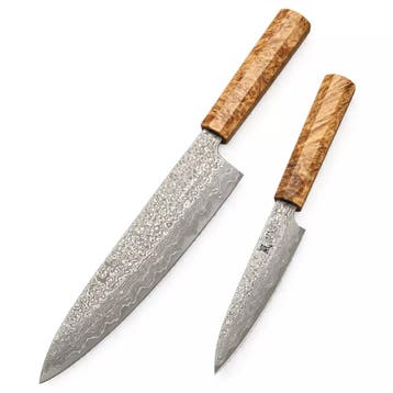 Yaxell Sazanami Japanse messenset Limited Edition - Koksm..., Ophalen of Verzenden, Nieuw, Hout