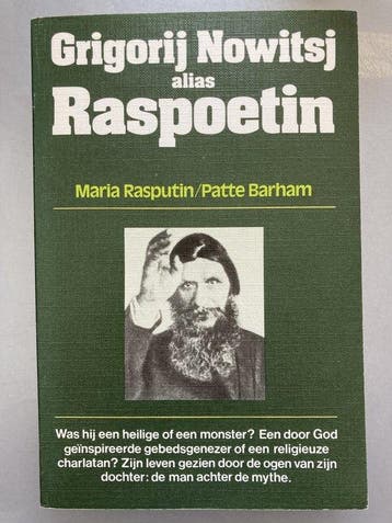 Grigorij Nowitsj alias Raspoetin - Rasputin, Boeken, Verzenden, Gelezen
