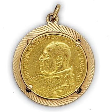 Kruishanger - 21.6 kt. Geel goud