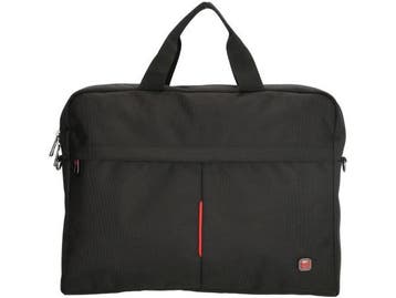 Veiling - Enrico Benetti Cornell laptoptas 17.3 inch zwart, Nieuw