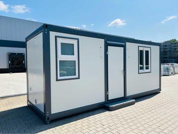 Veiling - RTE mobiele woonunit met sanitair 596x220x245cm, Doe-het-zelf en Verbouw, Bouwketen en Schaftketen, Nieuw