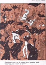 Spotprent over mensen met paraplu die in de lintjesregen..., Verzenden