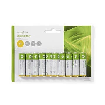 AA batterij - Nedis - 10 stuks (Alkaline), Verzenden, Nieuw