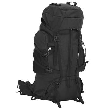 vidaXL Wandelrugzak 60 L oxford stof zwart, Verzenden, Nieuw