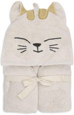 Jollein Badcape Baby - 100% Badstof Katoen - 75x75 cm - Char, Verzenden, Nieuw, Kraamcadeau