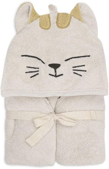 Jollein Badcape Baby - 100% Badstof Katoen - 75x75 cm - Char, Kinderen en Baby's, Verzenden, Nieuw, Kraamcadeau