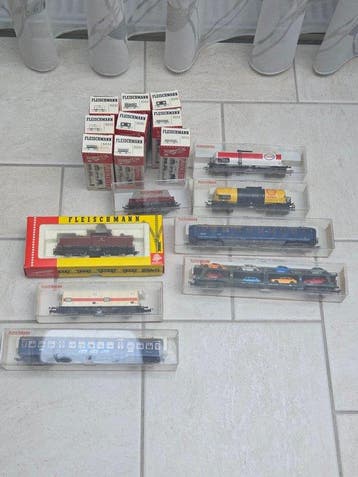 Fleischmann H0 - Modeltrein (17) - DB, NS, Hobby en Vrije tijd, Nieuw